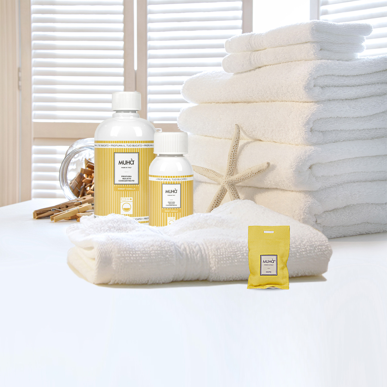 Muha kit 13 bustine assortite per il bucato 7 Muha kit 13 bustine assortite per il bucato - immagine 2