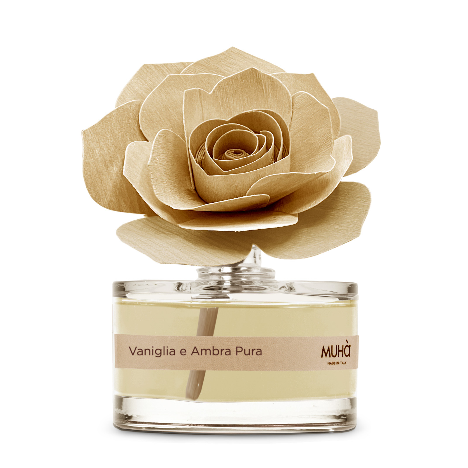 MUHA ROSA NATURAL VANIGLIA & AMBRA 50 ML 6 MUHA ROSA NATURAL VANIGLIA & AMBRA 50 ML